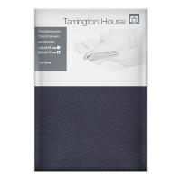 Tarrington House Пододеяльник графит трикотаж на молнии, 200 x 210см