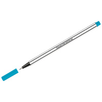 Ручка капиллярная Luxor Fine Writer 045 голубая, 0.45мм, белый корпус