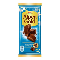 Шоколад ALPEN GOLD молочный, 85г