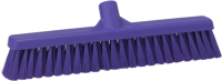 Щетка для пола Vikan 410мм, комбинированный ворс, для подметания, фиолетовый, 31748