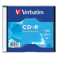 Диск CD-R Verbatim 700 Mb, 52х