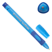Ручка шариковая для левшей Stabilo Left Right 6318 синяя, 0.4мм, синий корпус