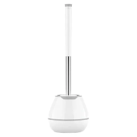 Ершик туалетный Laima STANDART TYPE (овальный) напольный, с пинцетом