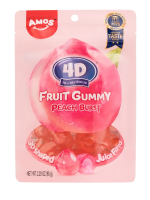 Мармелад жевательный Amos 4D персиковый, 65г