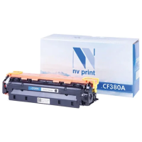 Картридж лазерный Nv Print CF380ABk, черный, совместимый