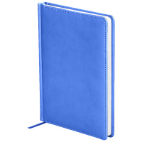 Ежедневник недатированный Officespace Winner голубой, A5, 136 листов, кожзам