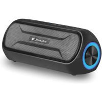 Колонка портативная DEFENDER Enjoy S1000, 1.0, 20 Вт, bluetooth, microUSB, черная, 65688