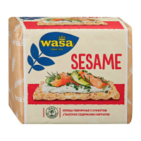 Хлебцы Wasa Sesame пшеничные с кунжутом, 200г