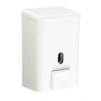 Диспенсер для мыла наливной Merida Популярный Д111, белый, 1л