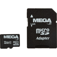 Карта памяти Promega Jet microSDHC, 32Gb, 10/90 мб/с, с адаптером SD