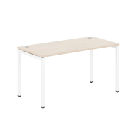 Стол прямой Skyland Xten-S XSST 147, бук тиара/белый полуматовый, 1400х700х750мм