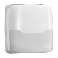 Диспенсер для полотенец листовых Merida Harmony AHB101, белый, пластик