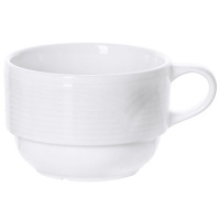 Чашка H-Line Gural Saturn белая, 230мл, чайная