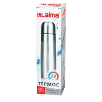 Термос с узким горлом Laima 500мл, нержавеющая сталь