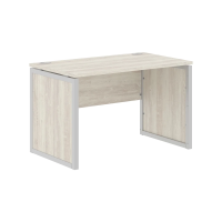 Стол прямой XQPST 127 Сосна Эдмонт/Алюминий 1200х700х750 XTEN-QP