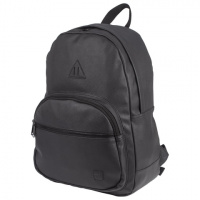 Рюкзак BRAUBERG молодежный, с отделением для ноутбука, 'Урбан', искусственная кожа, черный, 42х30х15