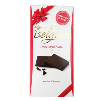 Шоколад The Belgian горький без сахара, 100г