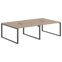 Стол 4-х местный EQWST 2716 Дуб Денвер светлый/Мокко 2726х1606х750 EDIS