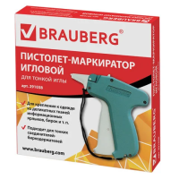 Пистолет-маркиратор игловой Brauberg тонкая игла