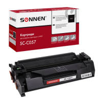 Картридж лазерный Sonnen SC-C057 для CANON LBP223dw/LBP226dw/LBP228x/MF443dw/MF445dw/MF446x/MF449x, ресурс 3100 стр