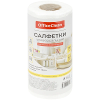 Салфетка хозяйственная Officeclean универсальная, 20х22см, вискоза/ полиэстер, 70шт/уп, в рулоне