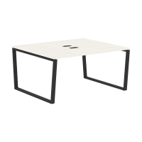 Стол 2-х местный EVWST 1513 Ясень Траун/Черный 1560х1346х750 EDIS