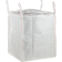 Мешок биг-бэг 95х95х130см, 4-х стропный, низ-глухо, верх-юбка