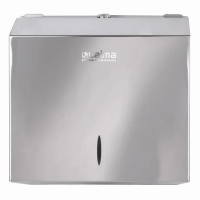 Диспенсер для полотенец LAIMA PROFESSIONAL INOX, (H3), V(ZZ), нержавеющая сталь, зеркальный, 605697