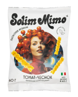 Паста-снек Solim Mimo Фузилли с томатом и чесноком, 60г