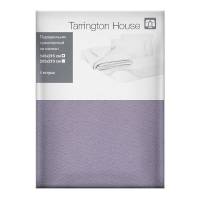 Tarrington House Пододеяльник лиловый трикотаж на молнии, 145 x 215см