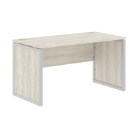 Стол прямой XQPST 147 Сосна Эдмонт/Алюминий 1400х700х750 XTEN-QP