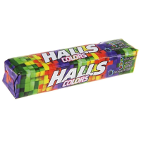 Леденцы Halls Colors, 25г