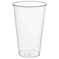 Стакан одноразовый 500 мл, пластиковый, матовый, Bubble Cup, СВЕРХПЛОТНЫЙ, ВЗЛП, 1021П