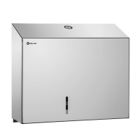 Диспенсер туалетной бумаги металлический 'MERIDA STELLA R DUO' (полированный)