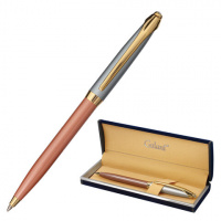 Ручка подарочная шариковая GALANT 'DECORO ROSE', корпус хром/розовый, детали золотистые, узел 0,7 мм