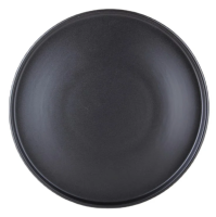 Тарелка обеденная Nuovacasa Sola Black, 27см