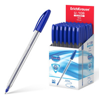 Ручка шариковая ErichKrause U-108 Classic Stick 1.0, Ultra Glide Technology, синяя