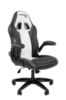 Офисное кресло Chairman Game 15 Россия экокожа черный/серый/белый