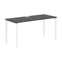 Стол прямой EUST 1567 Мокко/Белый 1560х670х750 EDIS