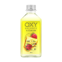 Сокосодержащий напиток Oxy Balance ананас-земляника, 400мл