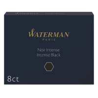 Картридж для перьевой ручки Waterman S0110850, черный, 8шт