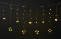 Tarrington House Гирлянда Звезды 138Led теплый белый, 2.75 x 1.04см