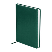 Ежедневник датированный 2024г., A5, 176л., кожзам, OfficeSpace 'Nebraska', зеленый