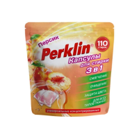 Капсулы для стирки Perklin Персик, 3в1 с кондиционером, 110шт