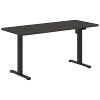 Стол письменный XHT 1567 Дуб Юкон Модерн/Черный 1560х670х745-1205 XTEN-UP