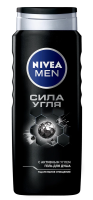 Гель для душа Nivea Men Сила угля, 500мл