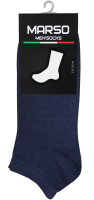 Носки мужские Marso НМГ-0110 укороченные хлопок-полиамид синие, 45-47