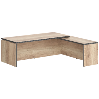 Стол руководителя TCT 2220(R) дуб Каньон 2200х2000х750 TORR