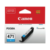 Картридж струйный CANON (CLI-471С) PIXMA MG5740/MG6840/MG7740, голубой, оригинальный, ресурс 311 стр