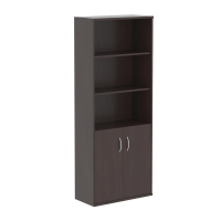 Шкаф высокий Skyland Imago СТ-1.1, венге магия, 770х365х1975мм, с малыми глухими дверьми